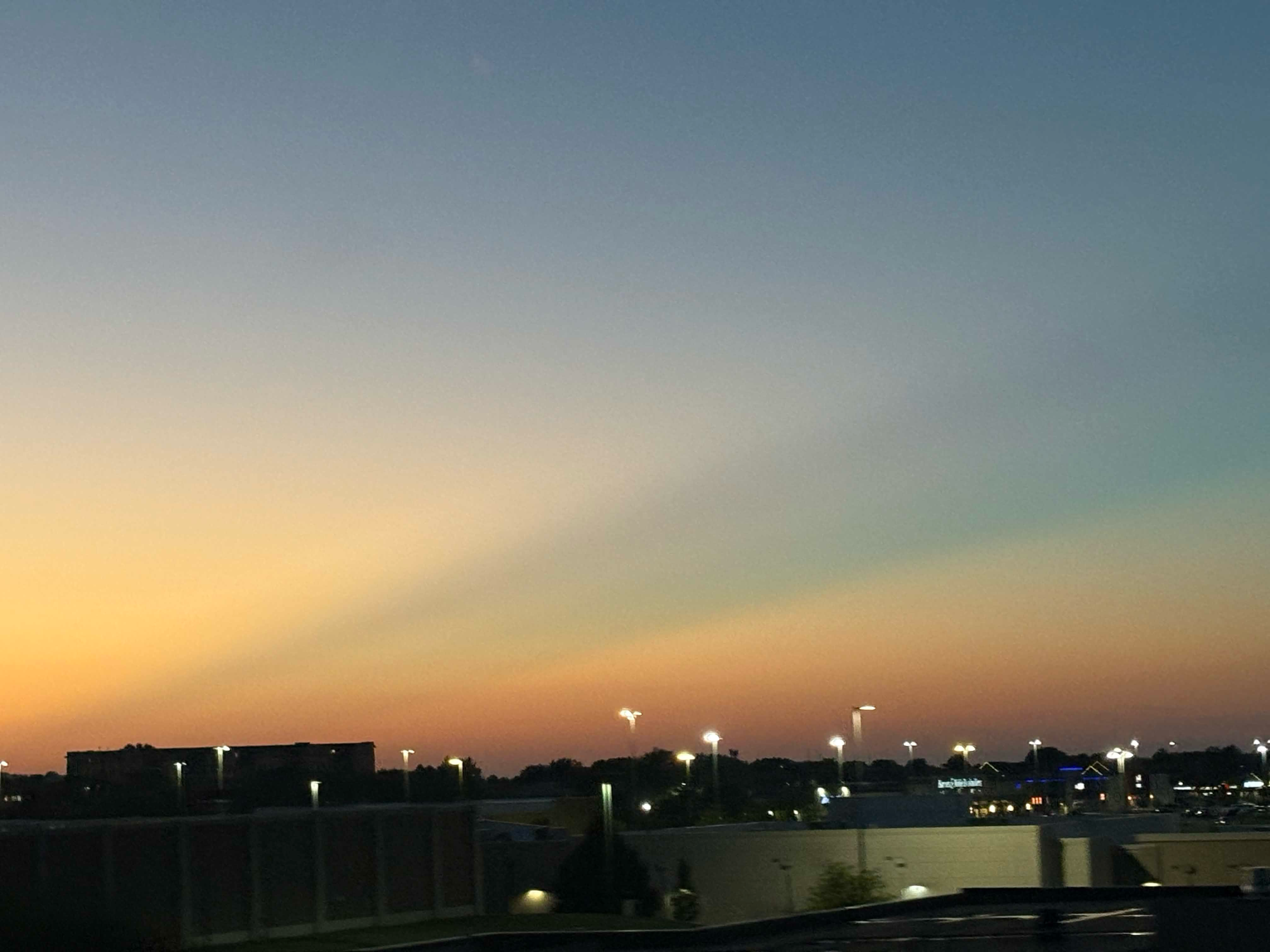 Sunset over Madison